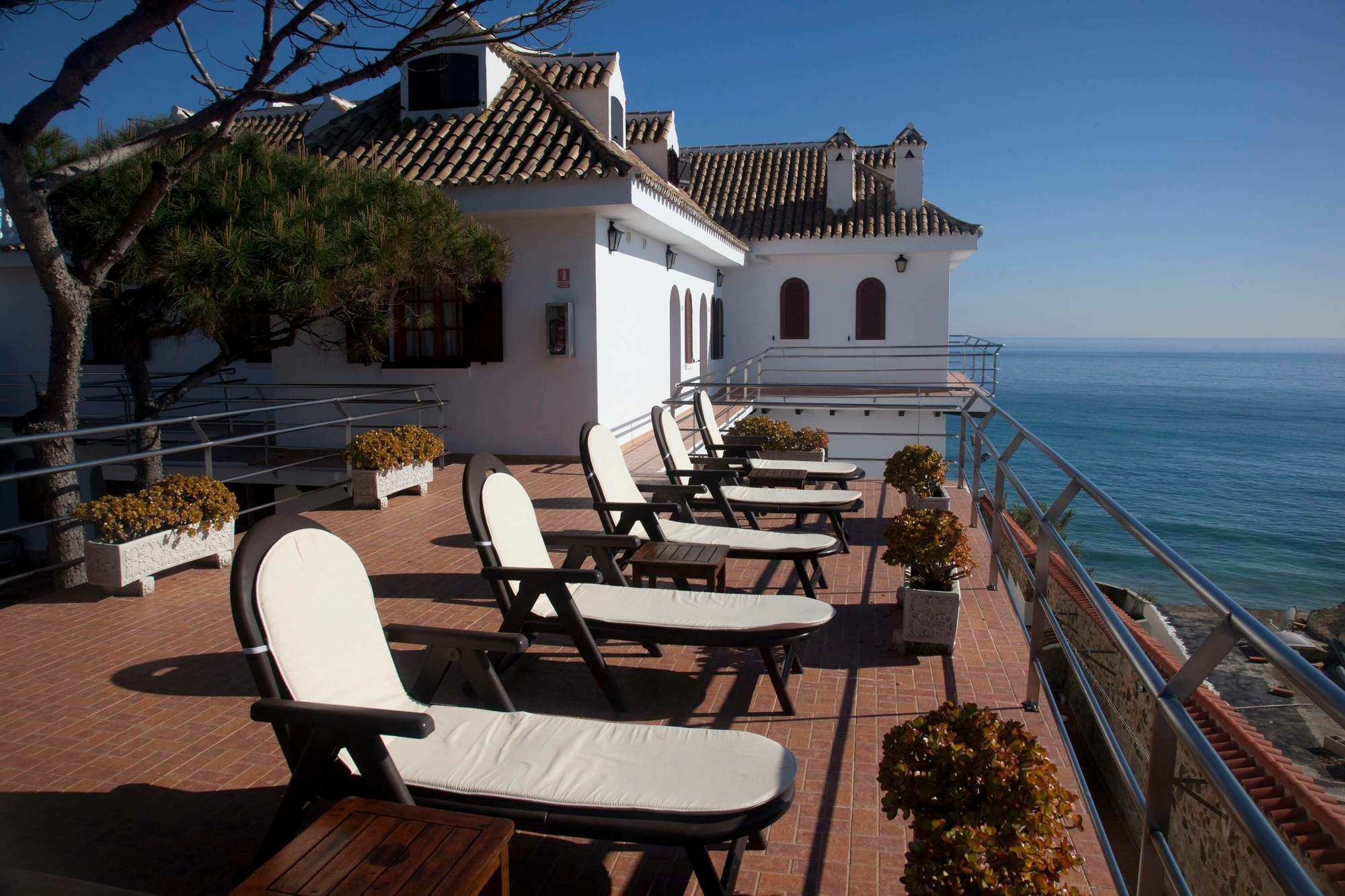 Hostal Mar De Frente 로스 카뇨스 데 메카 외부 사진