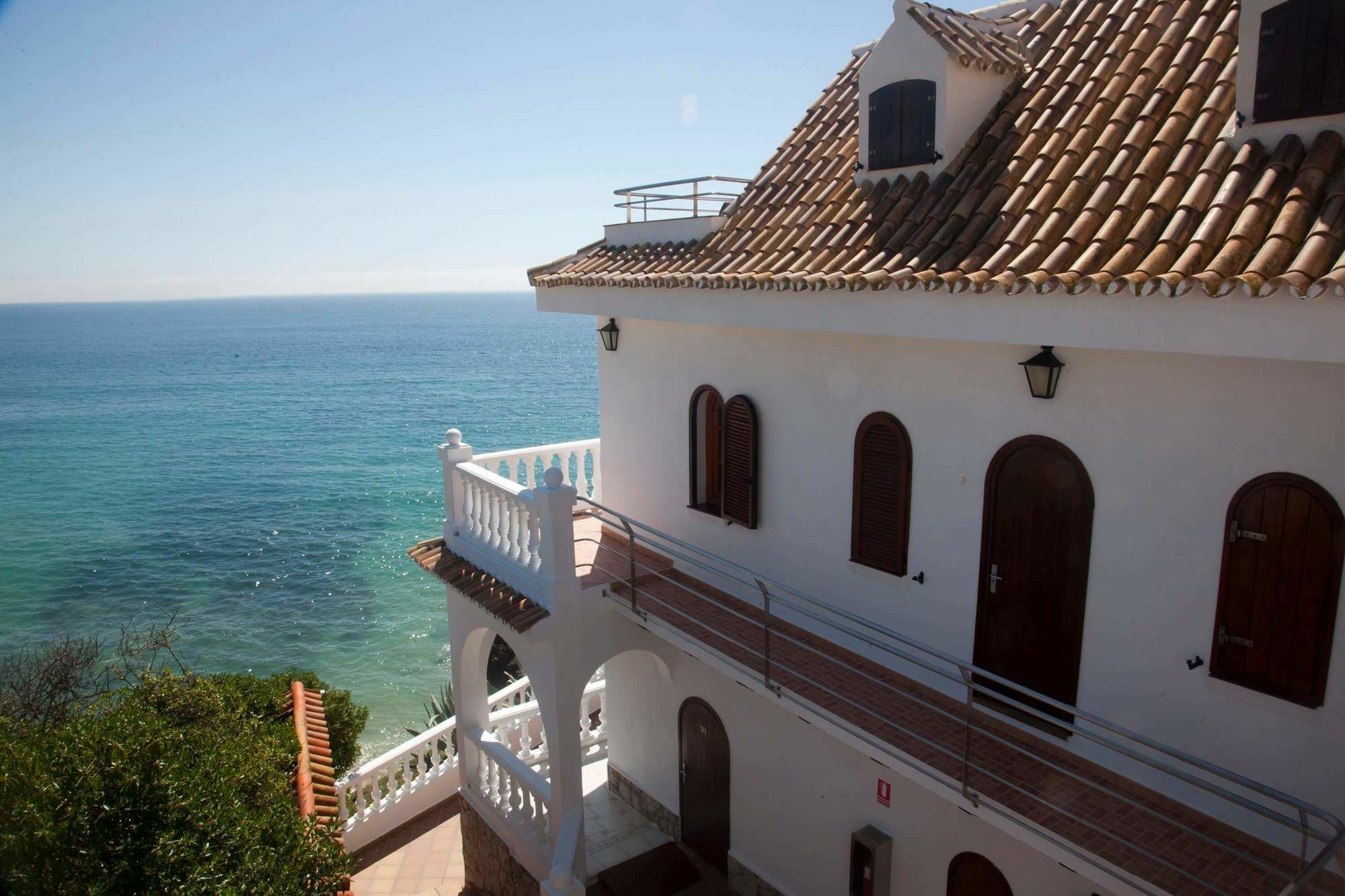 Hostal Mar De Frente 로스 카뇨스 데 메카 외부 사진